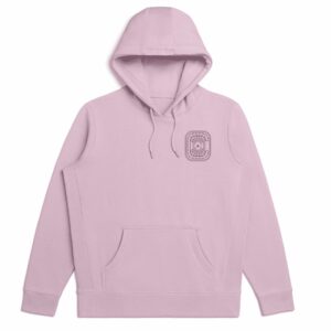 Inner Star Heavy Weight Hoodie in lavender – front view